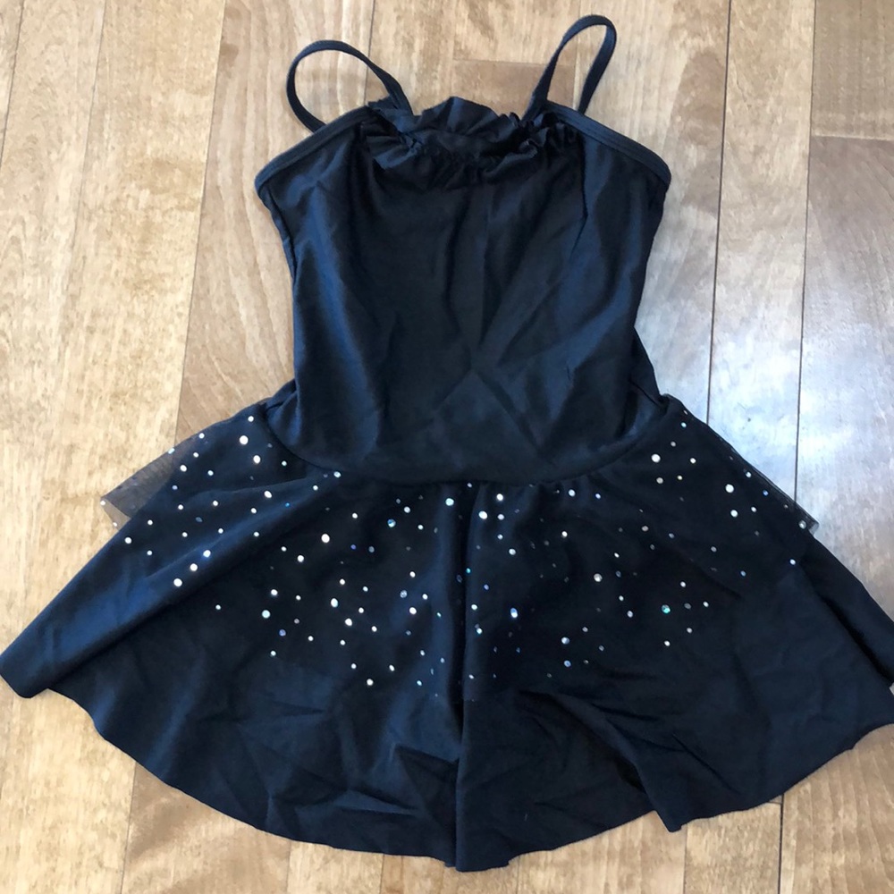 Girls Revolution dance sparkle dress, size MC